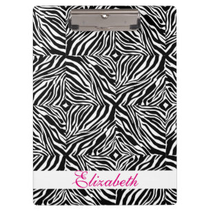 Porte-bloc Zebra en Motif noir et blanc