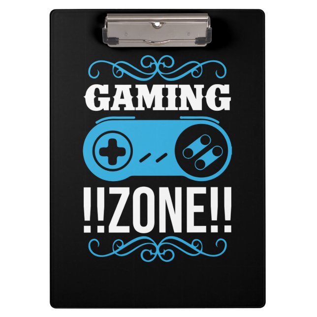 Porte-bloc Zone de jeu cadeau Gamer (Devant)