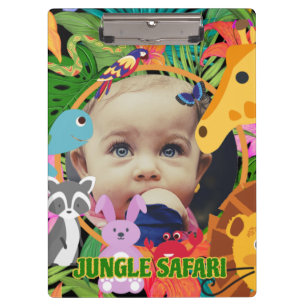 Porte-bloc Zoo Wild Animal Jungle Safari Anniversaire de enfa