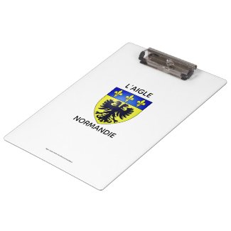 Porte-blocs avec le blason de L'Aigle - Normandie