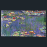 Porte-cartes De Table Monet Water Lilies Chef-d'oeuvre Peinture<br><div class="desc">Monet Water Lilies - Ce tableau Monet classique a été peint par Claude Monet en 1916. Il fait partie de sa célèbre collection de nénuphars où il peint dans son jardin à Giverney,  France. Un tableau de chef-d'oeuvre.</div>