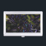 Porte-cartes De Visite Art Abstrait Couleur moderne éclaboussure Artistiq<br><div class="desc">Art Abstrait Moderne Couleur Brillant Artistique Coloré Titulaire De Carte D'Affaires. Customisez avec n'importe quel texte ou laissez-le vide.</div>