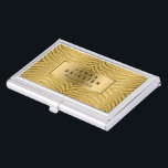 Porte-cartes De Visite Zebra Or moderne Grandes et Motif de Parties scint<br><div class="desc">Elégante parties scintillant dorée moderne et scintille avec l'or abstrait zèbre rayures motif poster de animal. Modèle de porte-carte de visite entièrement personnalisable. Carte de visite correspondant disponible, et tout produit correspondant que vous aimez mais ne le trouvez pas. Si vous avez besoin d'aide pour customiser, changer de couleur ou...</div>