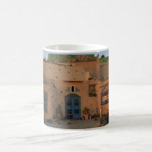 Porte Clay Maison Photo Mug blanc