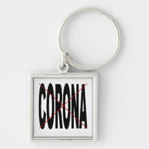Porte-clé carré Premium CORONA X