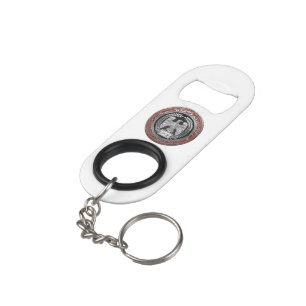 Porte-clé Décapsuleur [500] Aigle impérial romain argenté