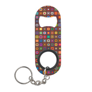 Porte-clé Décapsuleur Abstrait