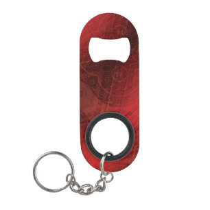 Porte-clé Décapsuleur Acceptation   Médaillons de méditation rouge