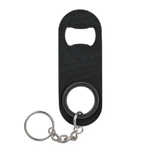 Porte-clé Décapsuleur Acceptation   Texture géométrique foncée