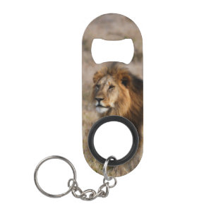 Porte-clé Décapsuleur African Lion Mini Bottle Opener avec Porte - clé