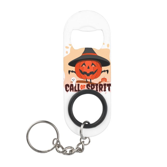 Porte-clé Décapsuleur Appel de l'Esprit d'Halloween (Devant)