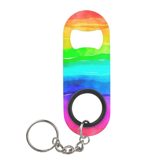 Porte-clé Décapsuleur Arc-en-ciel (Devant)