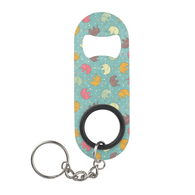 Porte-clé Décapsuleur arrière - plan de bébé (Devant)