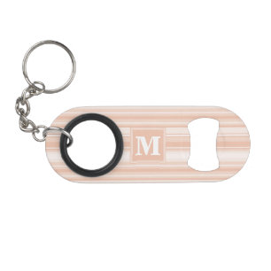 Porte-clé Décapsuleur Bandes de pêche monogramme