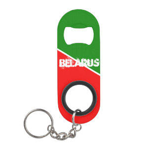 Porte-clé Décapsuleur Biélorussie Couleurs du drapeau national Porte - c