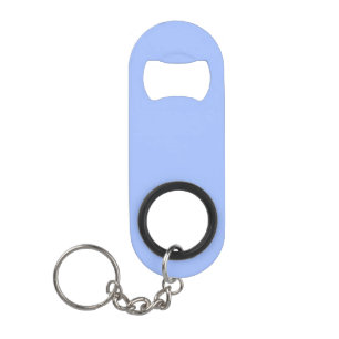 Porte-clé Décapsuleur Bleu pastel (couleur uni)