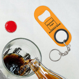 Porte-clé Décapsuleur Business Orange Porte - clé et Bottle Opener