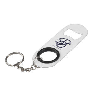 Porte-clé Décapsuleur Cadeau nautique de bateau de capitaine personnalis