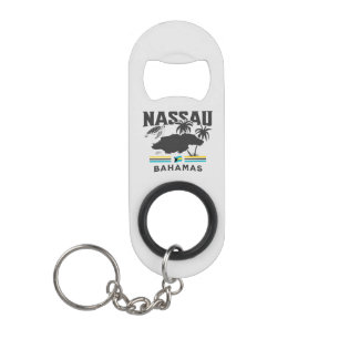 Porte-clé Décapsuleur Cadeau souvenir Bahamas : Nassau Bahamas Independe