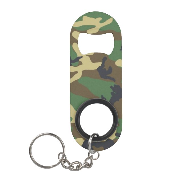Porte-clé Décapsuleur Camouflage tactique (Devant)