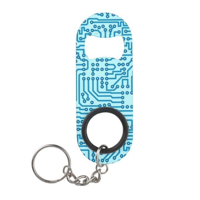 Porte-clé Décapsuleur Carte électronique de Digitals (Devant)