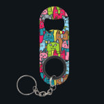 Porte-clé Décapsuleur Cat et kitten<br><div class="desc">-</div>