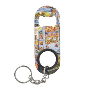 Porte-clé Décapsuleur Charge de travail artistique extraordinaire