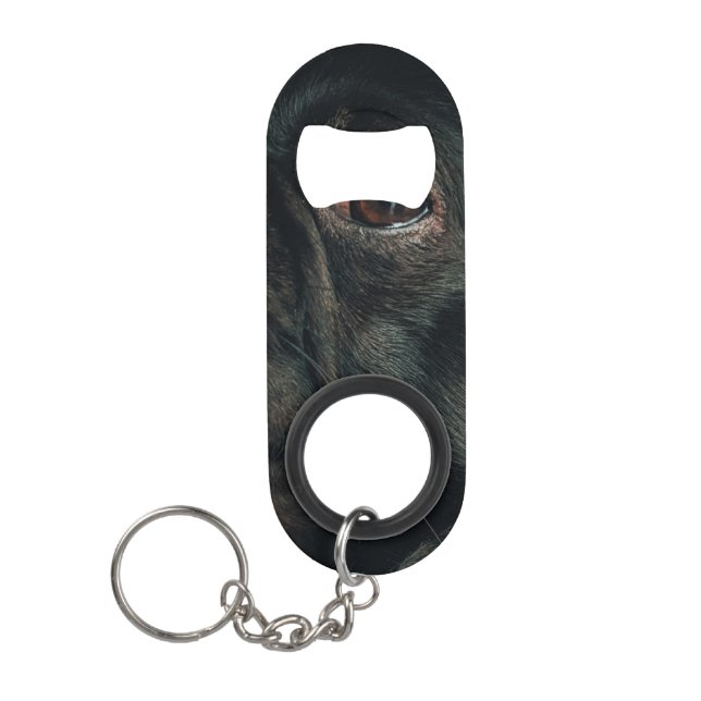 Porte-clé Décapsuleur chien rouge (Devant)