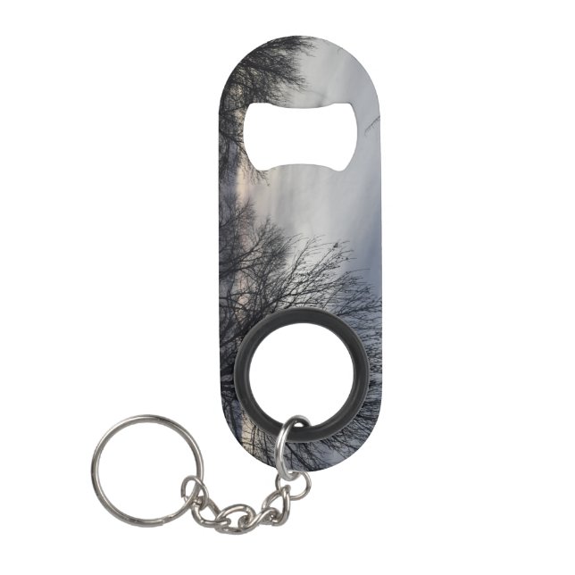 Porte-clé Décapsuleur Chuchotements d'hiver (Devant)