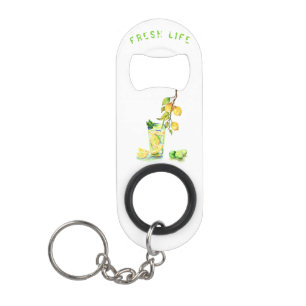 Porte-clé Décapsuleur Citron Jus Boire Citron Porte - clé Bottle Ouvrir