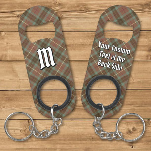 Porte-clé Décapsuleur Clan Fraser Chasse Tartan Patiné