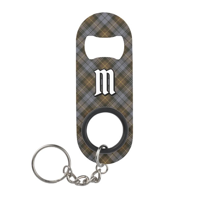 Porte-clé Décapsuleur Clan Gordon Tartan Patiné (Devant)