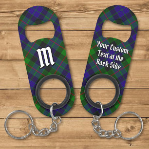 Porte-clé Décapsuleur Clan Gunn Tartan Porte - clé Bottle Opener