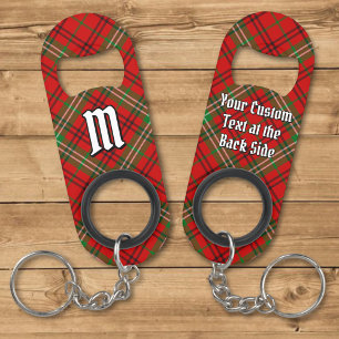 Porte-clé Décapsuleur Clan Morrison Rouge Tartan Porte - clé Bottle Open