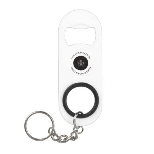 Porte-clé Décapsuleur Conception de branding commercial de code QR avec