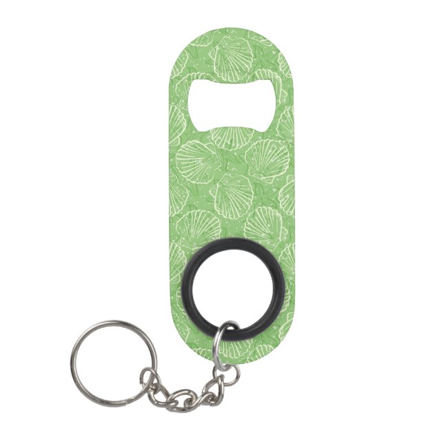 Porte-clé Décapsuleur Coquillages d'ensemble (Devant)
