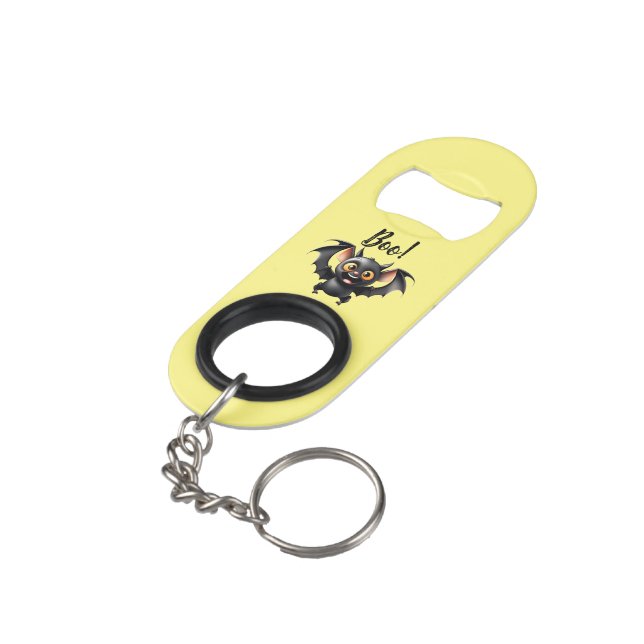 Porte-clé Décapsuleur Cute Bat Stanless Steel Bottle Opener (angle arrière)