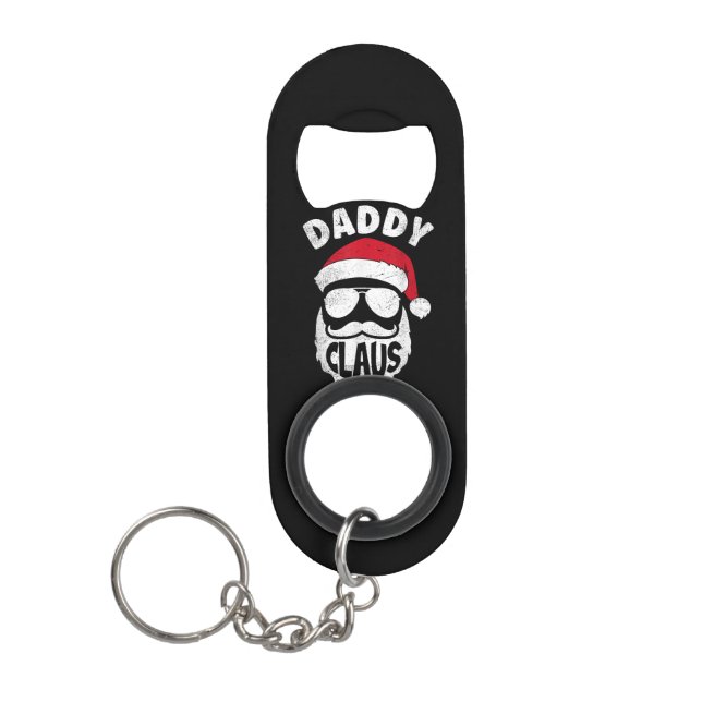 Porte-clé Décapsuleur Daddy Claus Santa Claus Funny Christmas Matching P (Devant)