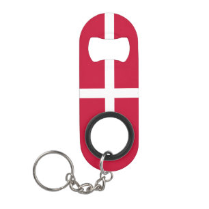 Porte-clé Décapsuleur Danemark National Pride Patriotique