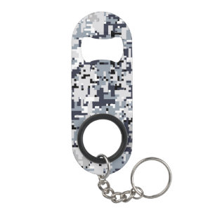 Porte-clé Décapsuleur Décor Camouflage numérique de style urbain