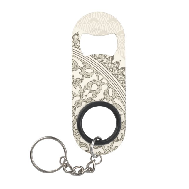 Porte-clé Décapsuleur Dentelle Arabe de style (Devant)