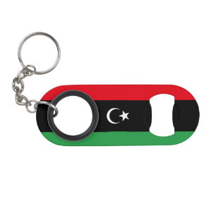Porte-clé Décapsuleur Drapeau de la Libye