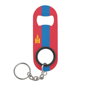 Porte-clé Décapsuleur Drapeau de la Mongolie