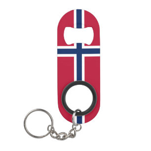 Porte-clé Décapsuleur Drapeau de la Norvège