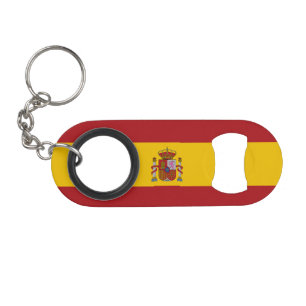 Porte-clé Décapsuleur Drapeau de l'Espagne