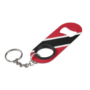 Porte-clé Décapsuleur Drapeau de Trinité-et-Tobago
