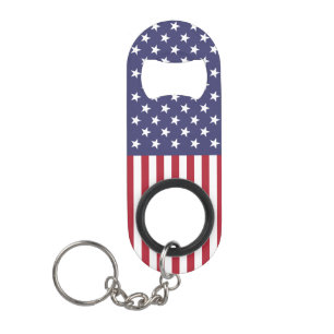 Porte-clé Décapsuleur Drapeau des États-Unis