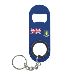 Porte-clé Décapsuleur Drapeau des îles Vierges britanniques