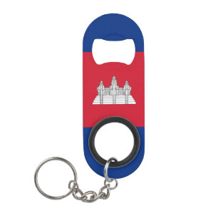 Porte-clé Décapsuleur drapeau du Cambodge