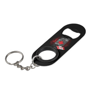Porte-clé Décapsuleur Drapeau du Canada